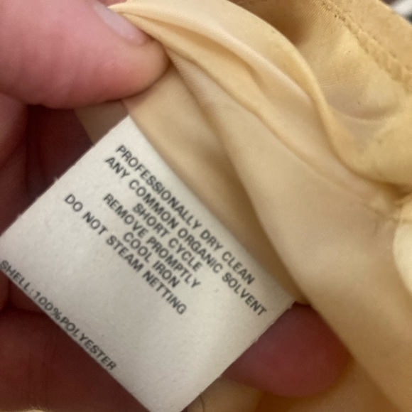 VINTAGE GUNNE SAXE Champagne Gold sleeveless short dress- NWT - Picture 6 of 11